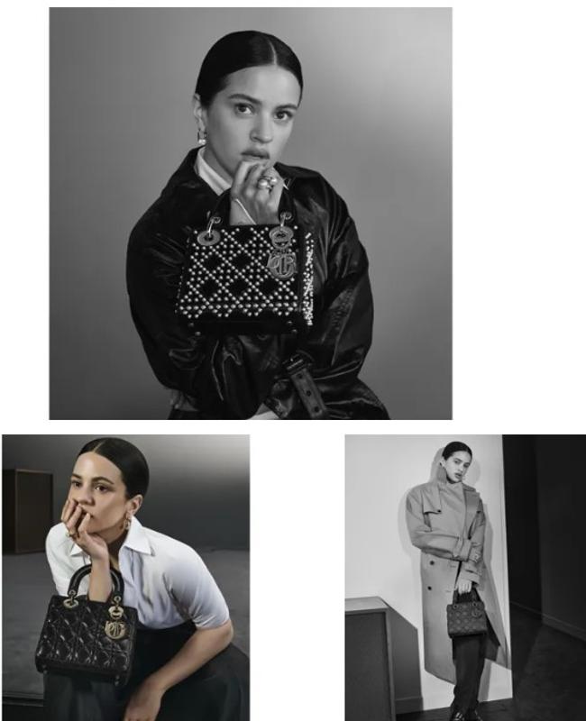 La imágenes de la campaña de Rosalía y Dior fotografiadas por Collier Schorr.