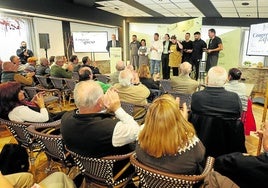 Una de las mesas redondas versó sobre las antiguas queserías de Cantabria.