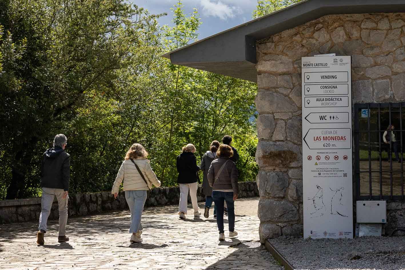 Las cuevas constituyen un atractivo turístico en Puente Viesgo.