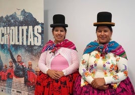 Cecilia Llusco y Elena Quispe estarán este miércoles en Santander.