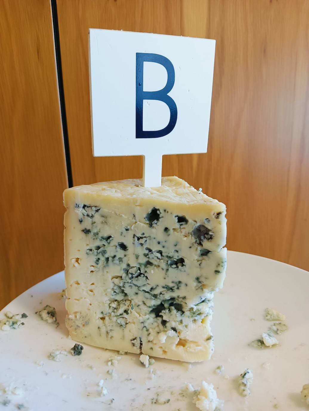 Queso azul de Reny Picot, segundo clasificado.