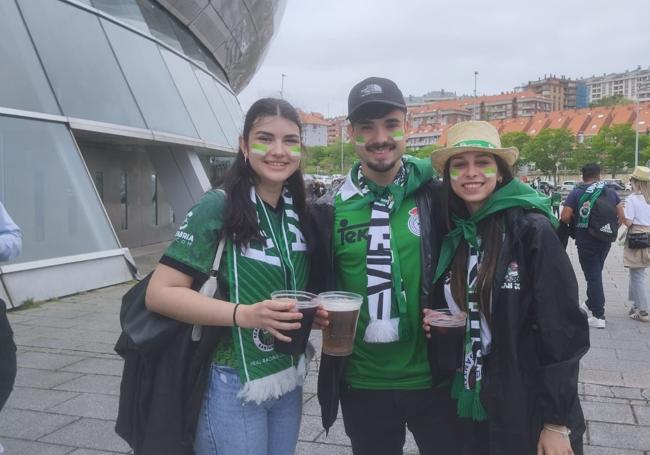 Verónica herrero, Nacho González y Mireia Valdo.