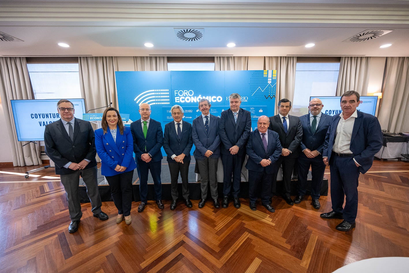 Íñigo Noriega, Marta Redondo, José Marcos Fernández, Valentín Pich, Luis Revenga, Luis Agüeros, Jesús Ruiz Calzada, Yago Ramos, Luis Manuel Taboada e Ignacio Pérez.