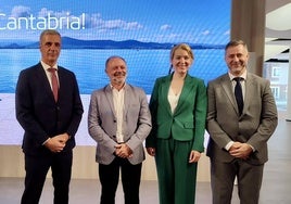 Gustavo Cubero, Víctor Moneo, Eva G. Fernández y Luis Martínez.