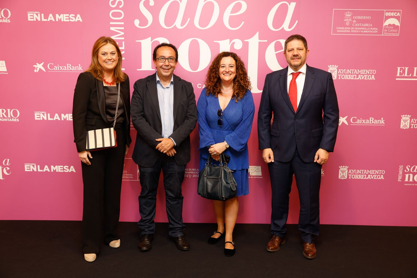 Alicia Serrano, Carlos Fernández, Carmen Ealo y Antonio Galdós. 