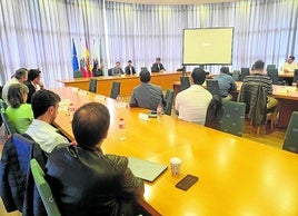 Encuentro con empresas del ámbito de la ciberseguridad.
