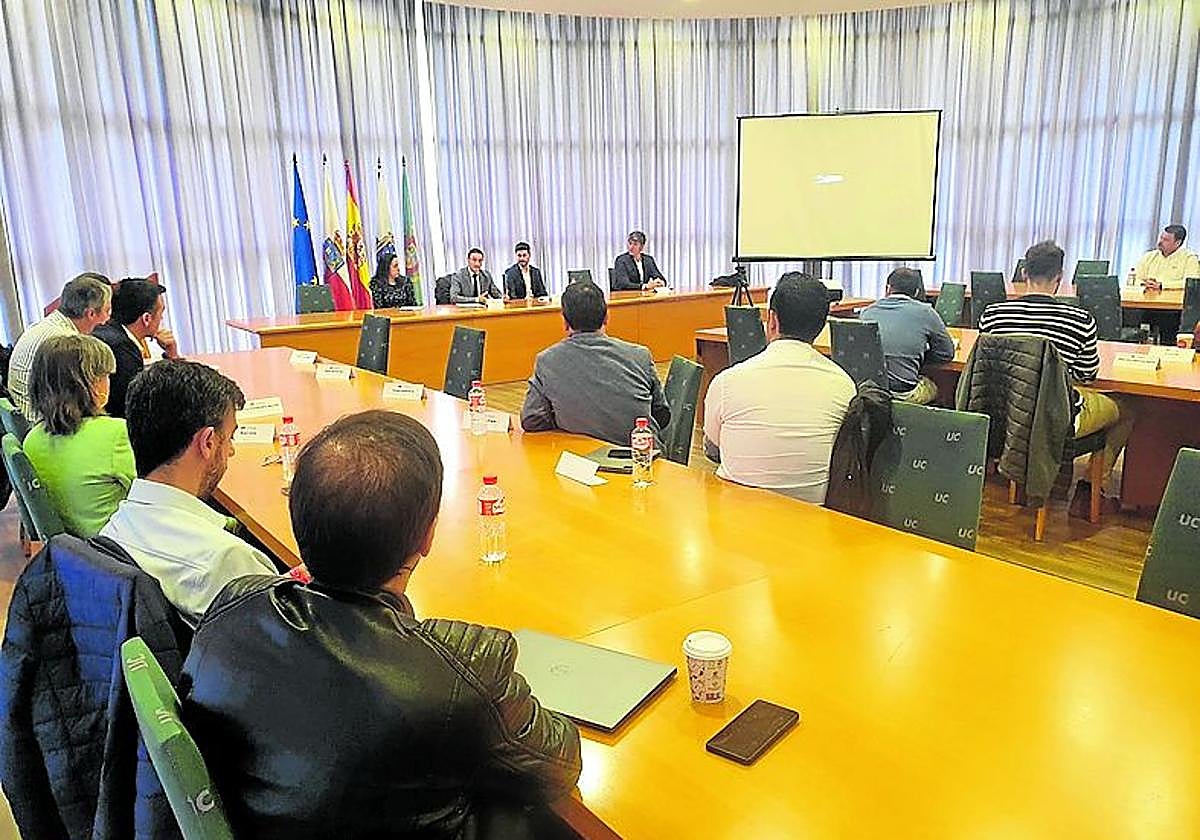 Encuentro con empresas del ámbito de la ciberseguridad.