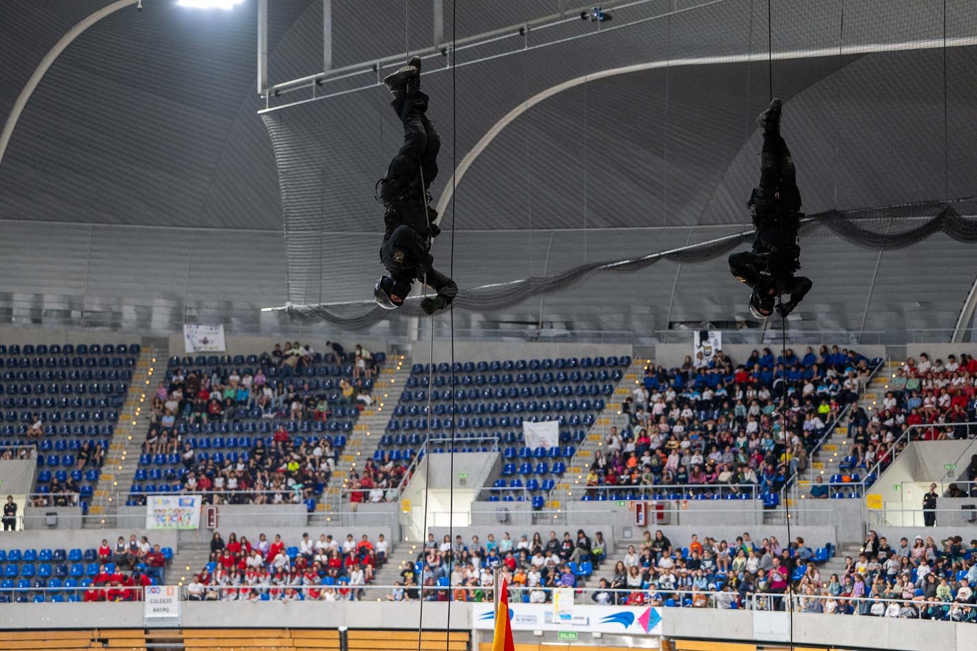 La exhibición de la Policía Nacional, en imágenes