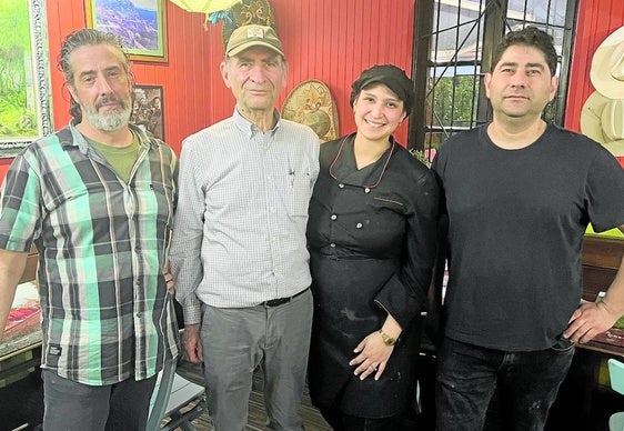 Javier Muñiz, Paco González Rascón, Lily Borges y Nacho González Otero.