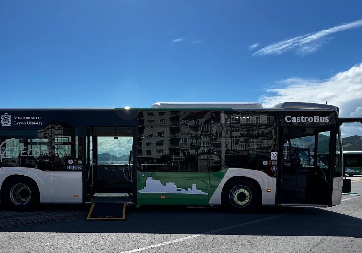 Uno de los seis nuevos vehículos del Ayuntamiento de Castro Urdiales.