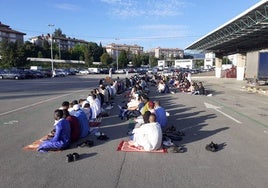 La fiesta se celebró a primera hora de la mañana en la explanada exterior del Ferial de Torrelavega.