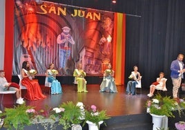 Acto del Pregón y Coronación de las Fiestas de San Juan en Los Corrales.