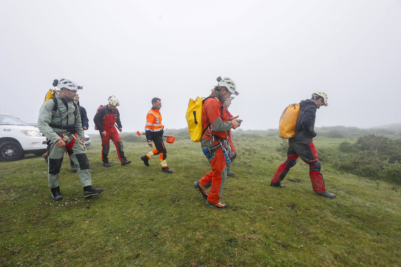 La ruta de la Garma Ciega se realiza, a buen ritmo, en unas 20 horas (sin paradas). Tiene forma de 'U', con dos bocas -entrada y salida-, es compleja y fría