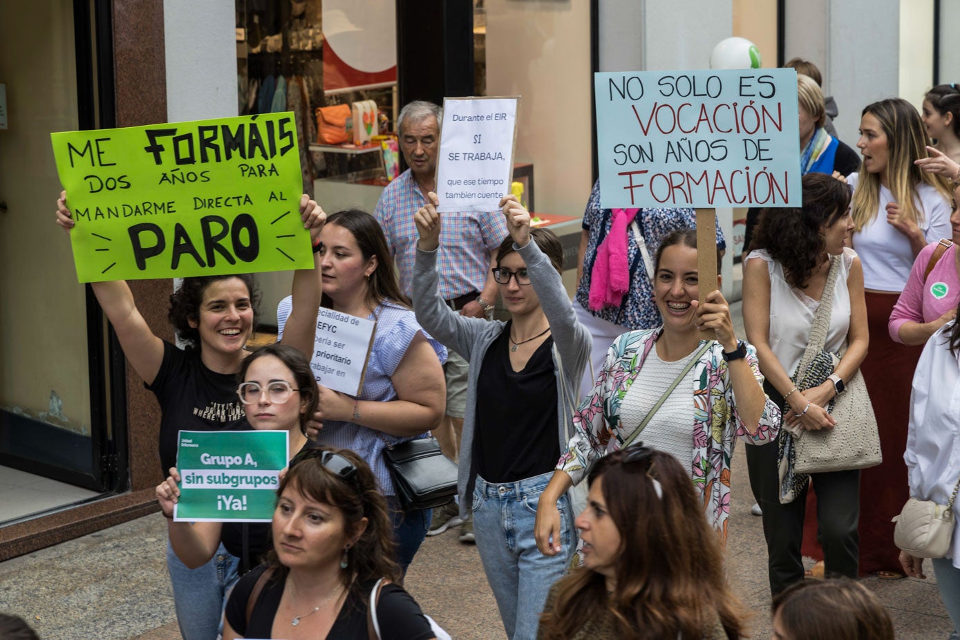 Las alusiones a la formación de las enfermeras ha sido una constante