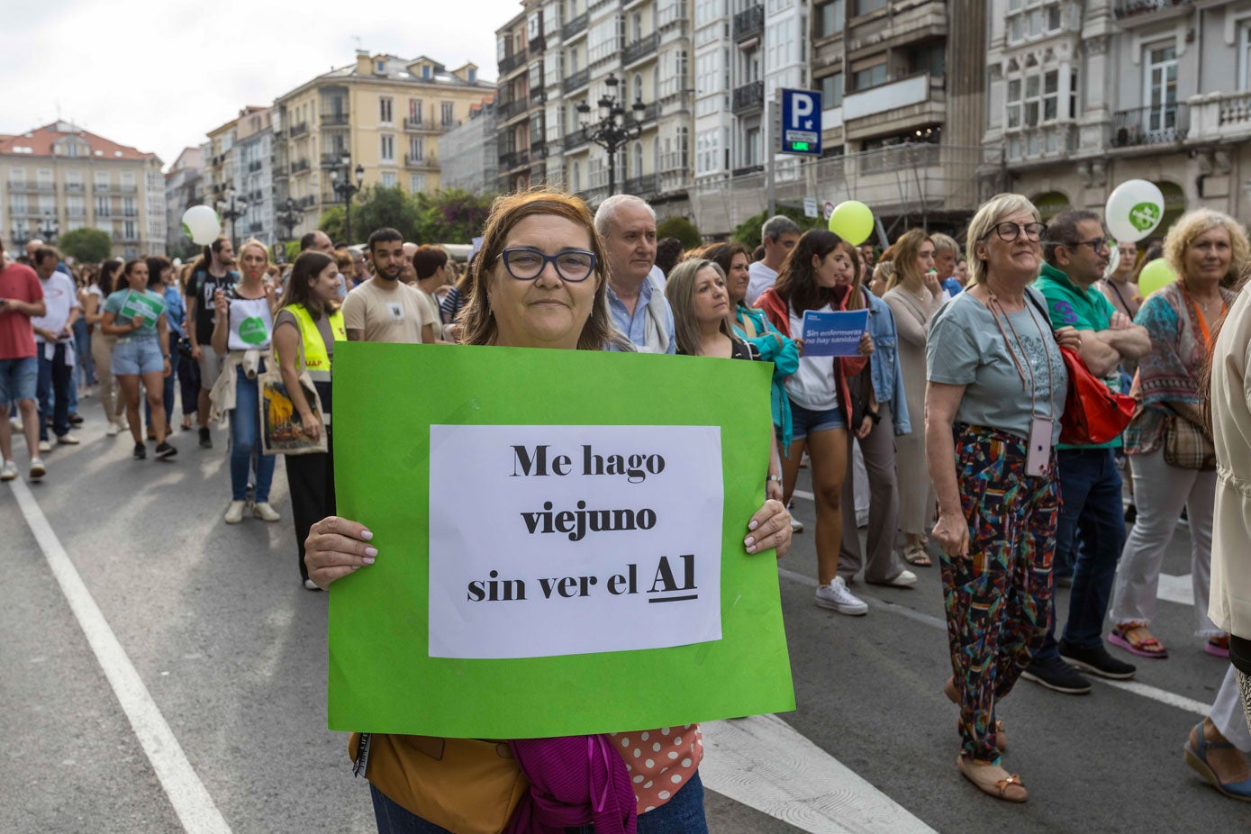 Las reivindicaciones han llegado desde todas las edades