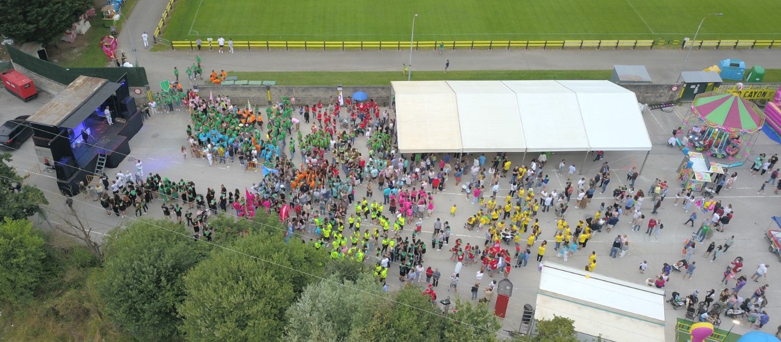 Imagen aérea del recinto ferial