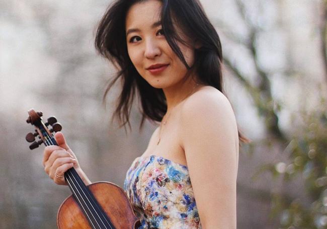 La violinista Anna Lee, que actuará en el concierto inaugural