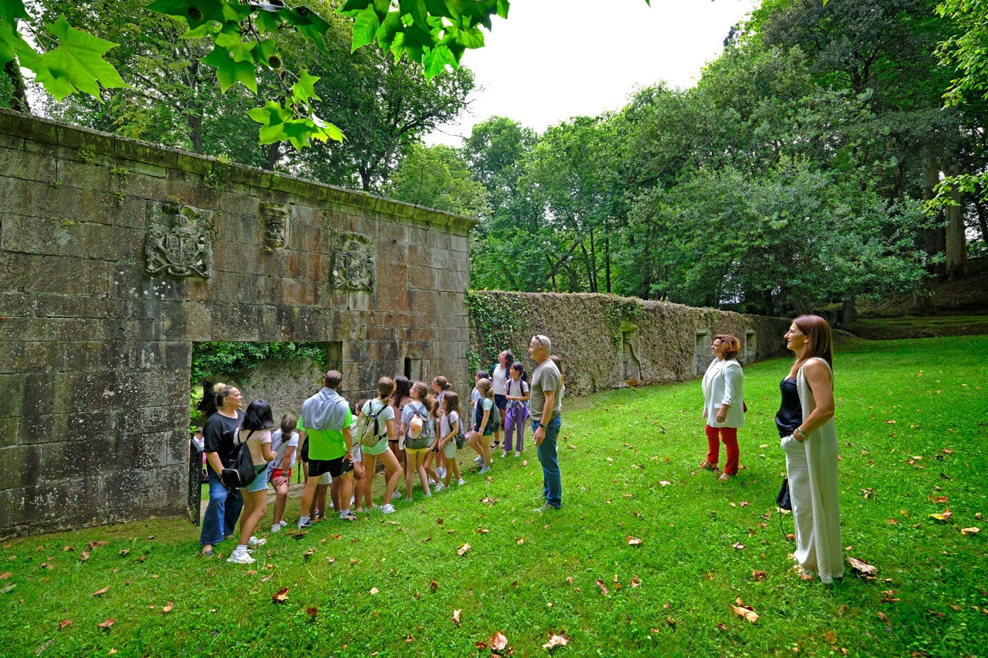 Los participantes pudieron conocer parte del patrimonio y de la historia de San Vicente.