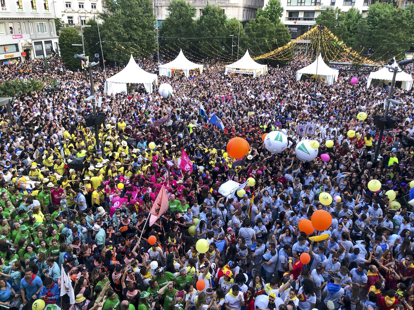 Santander estalla en fiestas