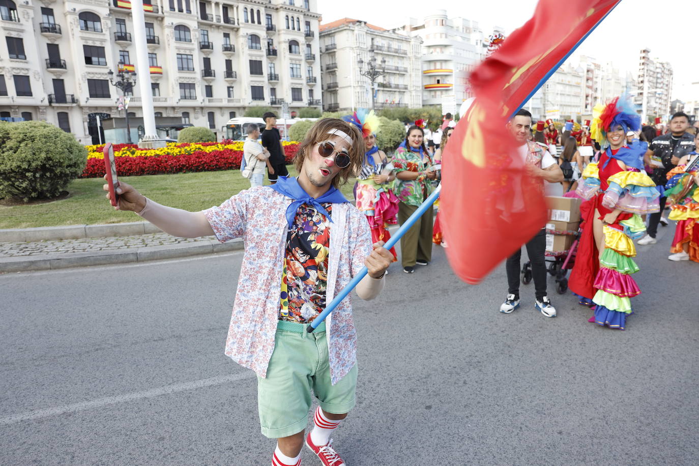 El pasacalles salió de Puertochico