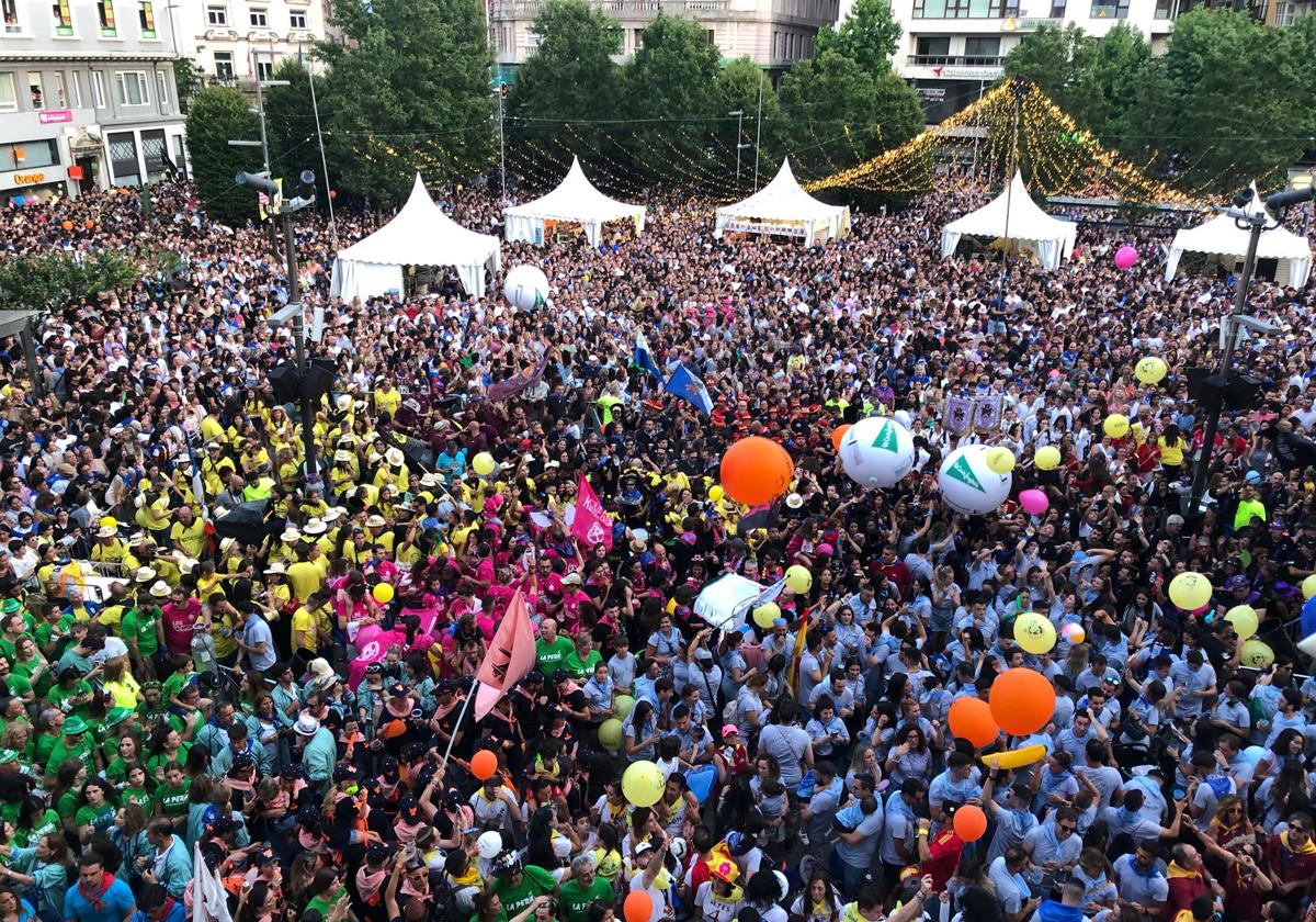 Santander estalla en fiestas