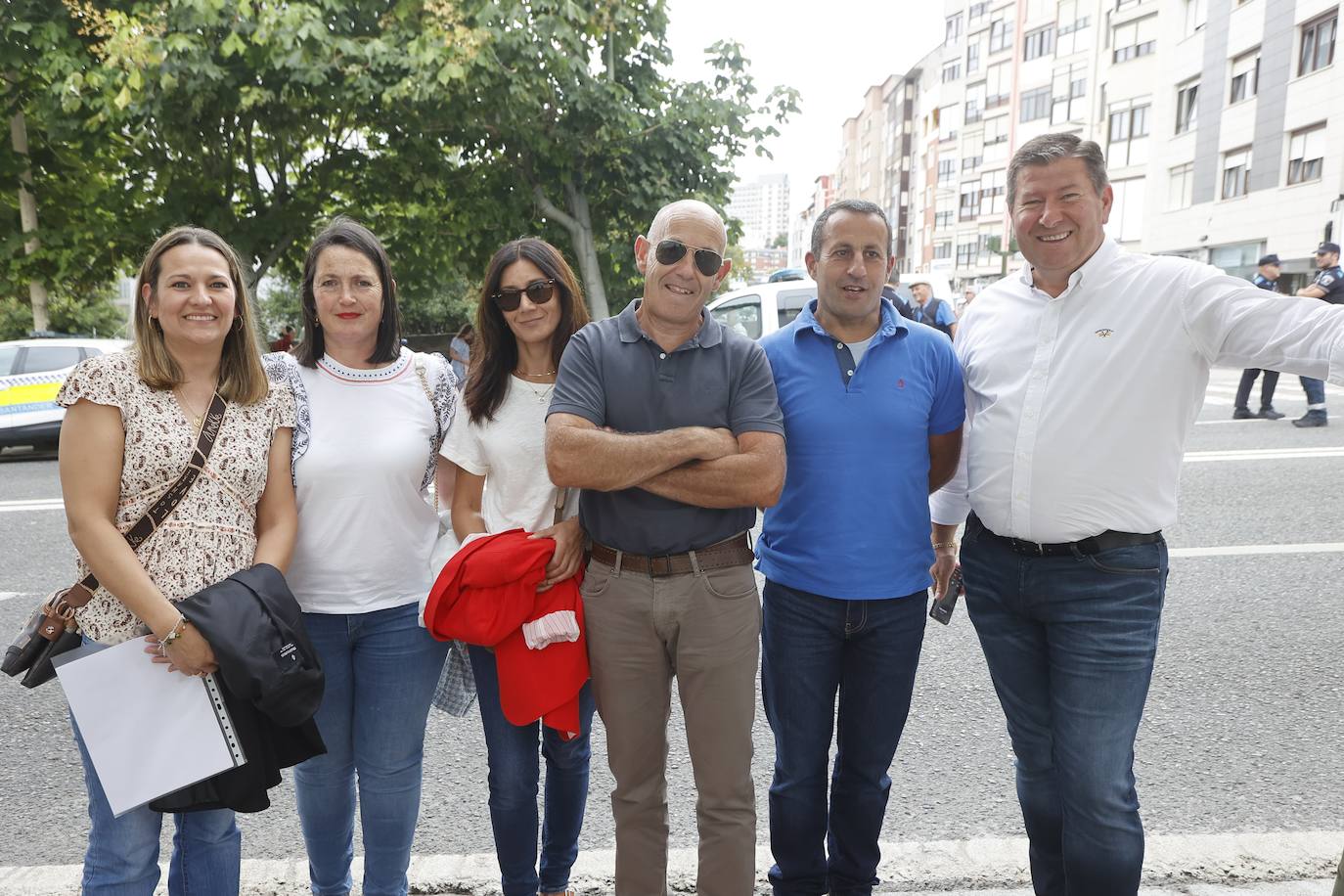 Natividad Sánchez, Rocío Fernández, Rebeca Somohano, Daniel Fernández, Francisco Noriega y Sergio Poo.