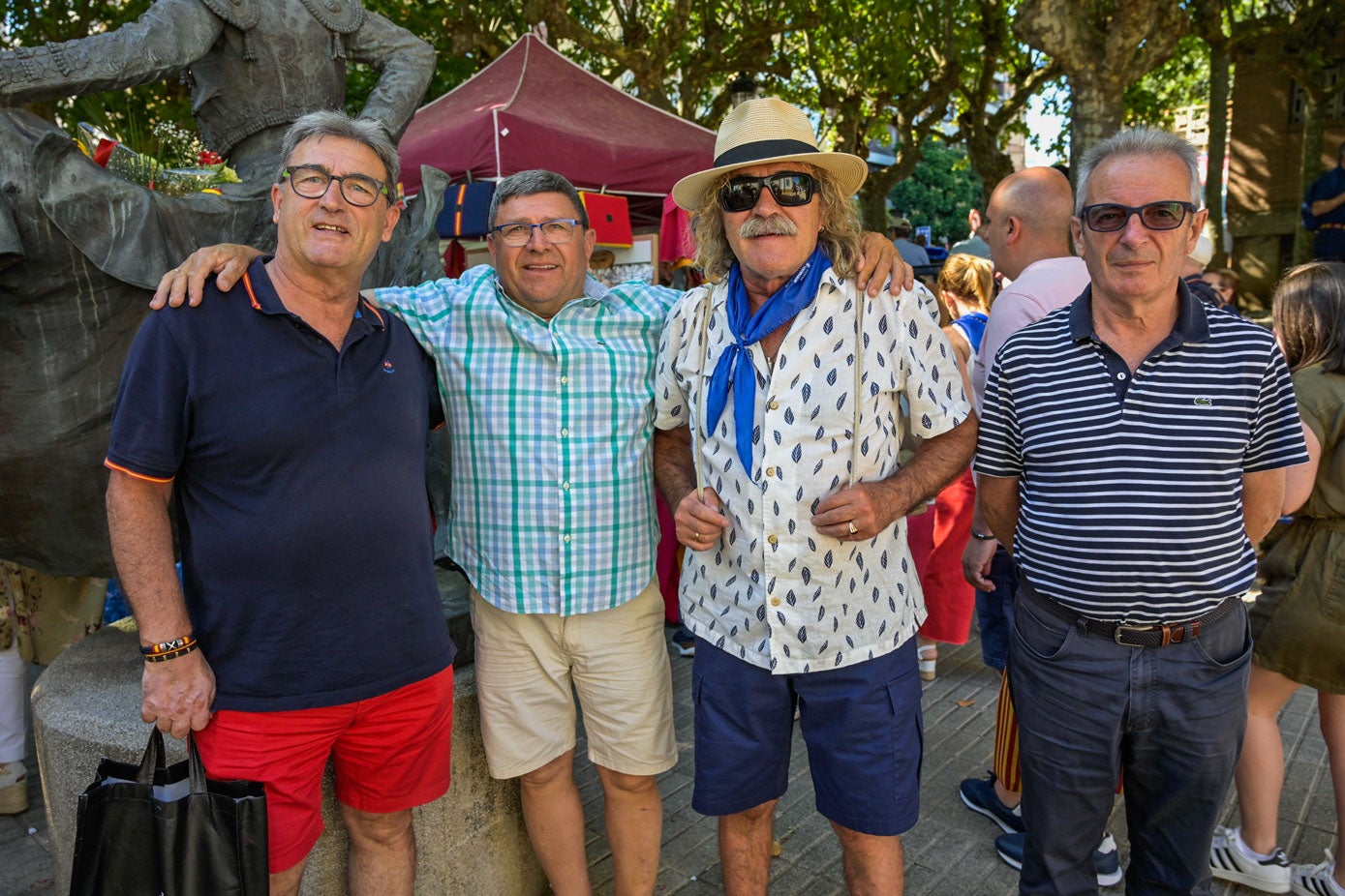 Juan Carlos Rodeño, Jesús Palazuelos, Segundo Gómez y Manuel Cobo.