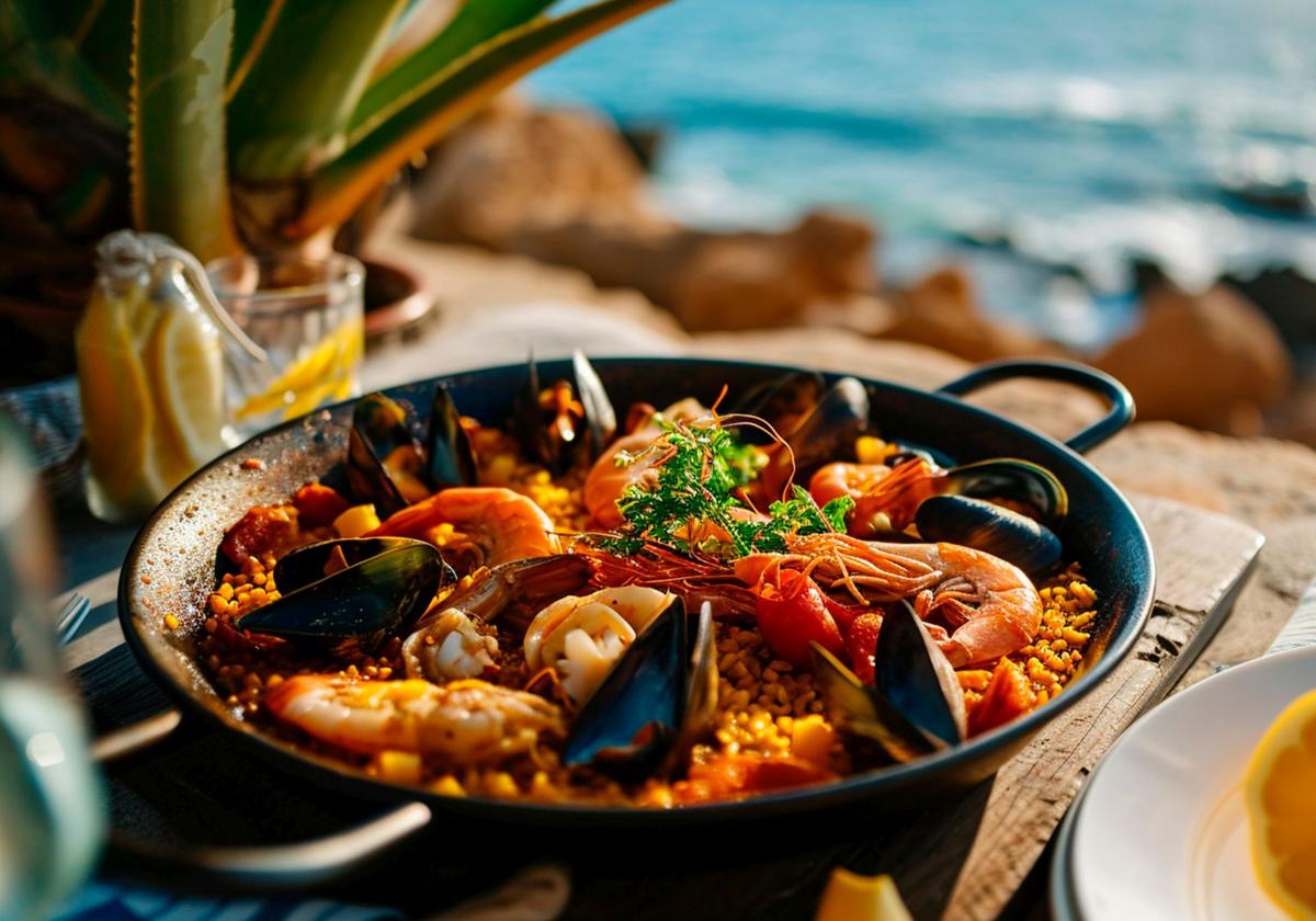 La paella en Cantabria, un paisaje gastronómico pintado con productos autóctonos