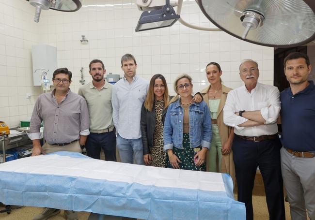 Equipo médico de la enfermería del coso santanderino.