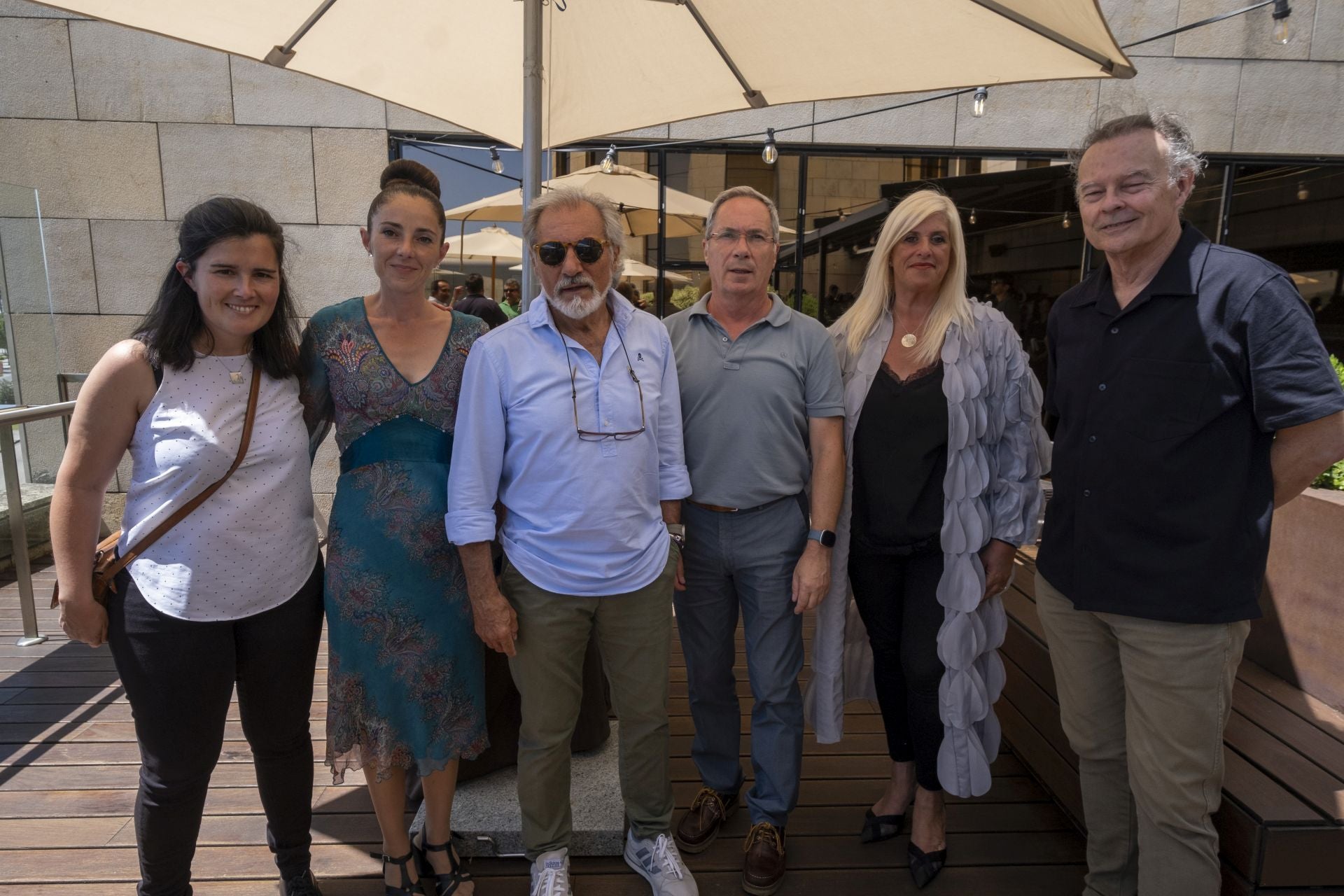 Laura Aja, Ana Portilla, José Antonio González Marnay, Juan Carlos de la Fuente, Sara de la Llama y Raúl Gómez Samperio.