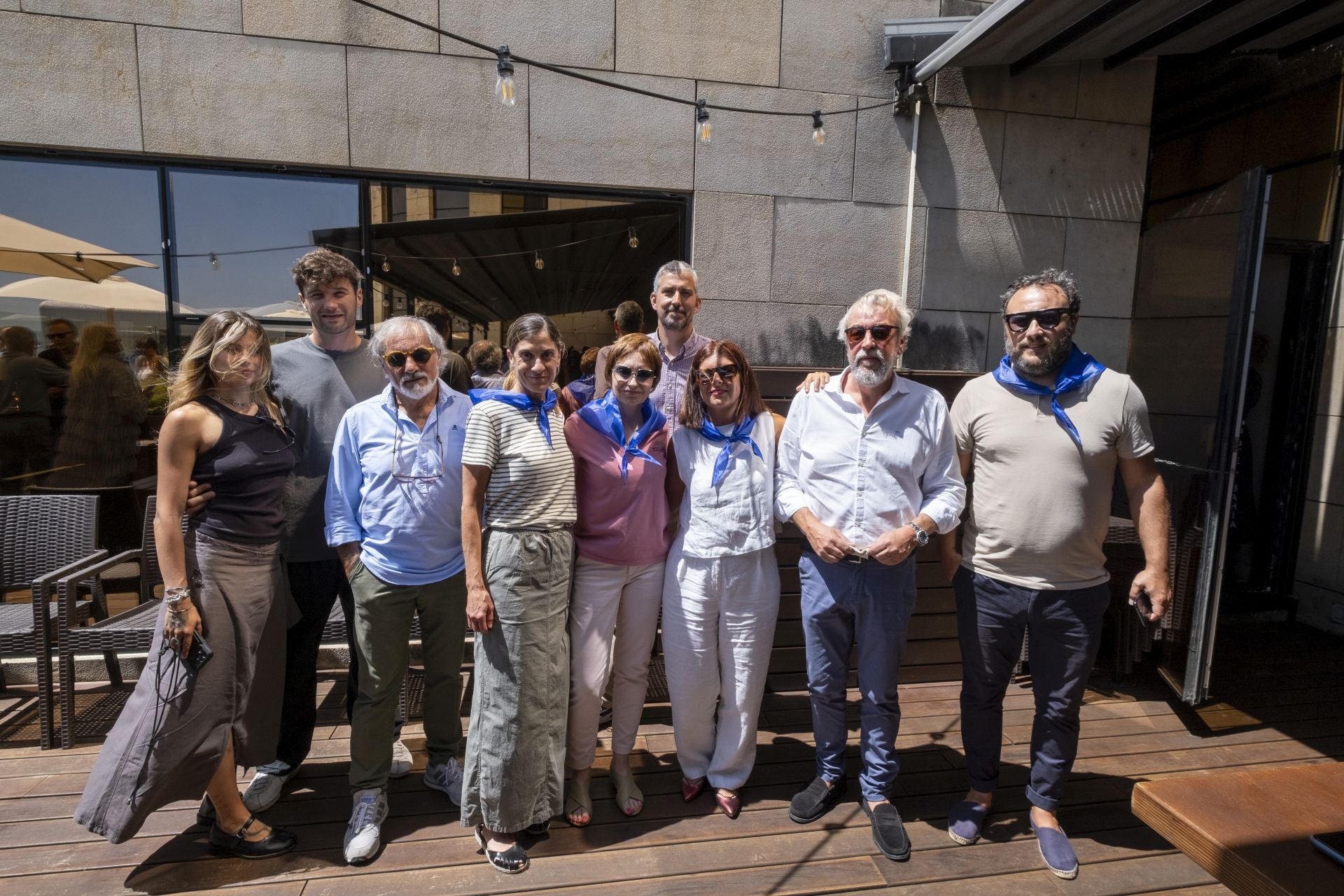 Yara González, Alexis Berges, José Antonio González Marnay, Mónica Aira, Ana Sánchez, Henar Scheilch, Rafael Álvarez, Eduardo de la Hera y Ricardo Milohnoja.