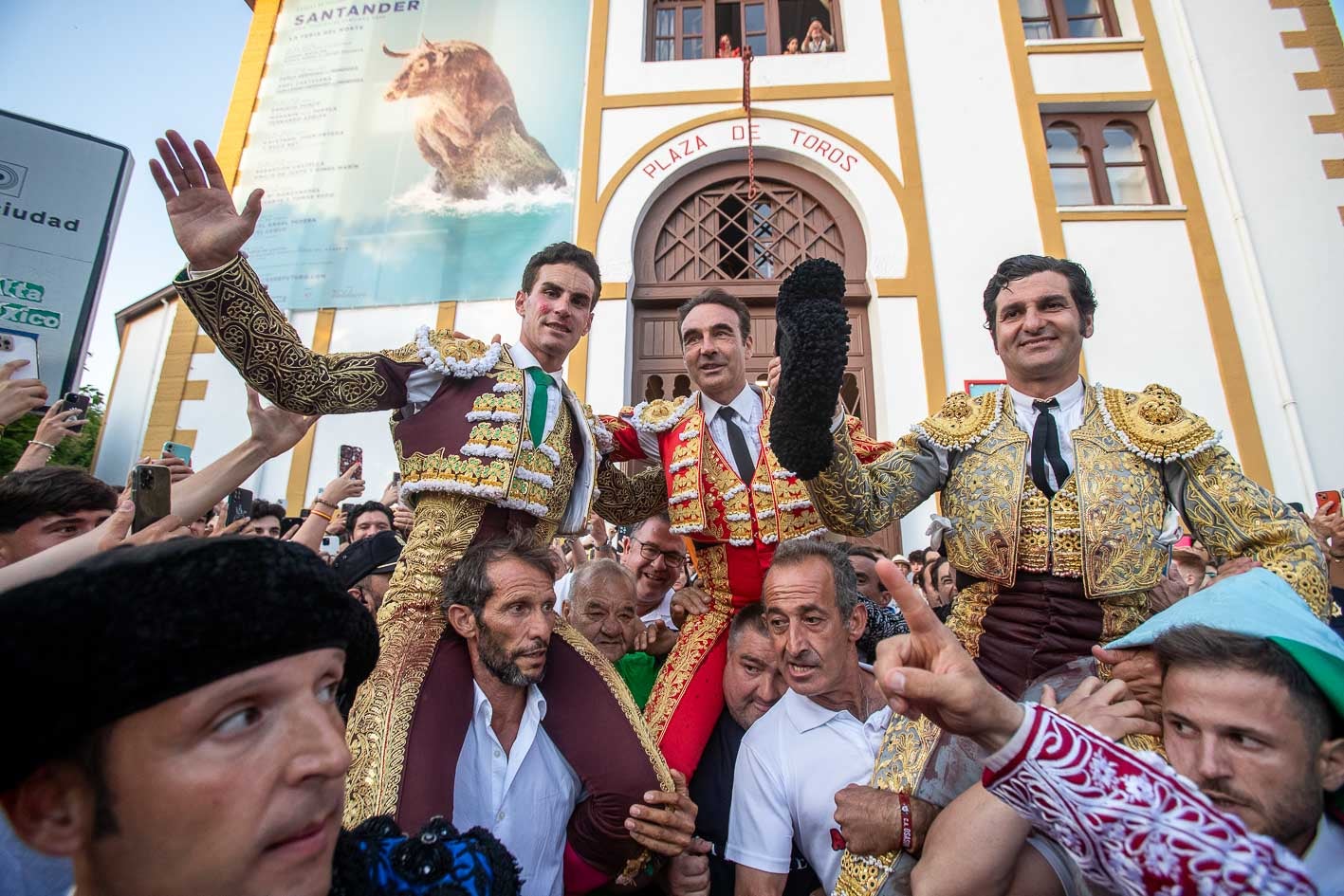 Fernando Adrián, Enrique Ponce y Morante