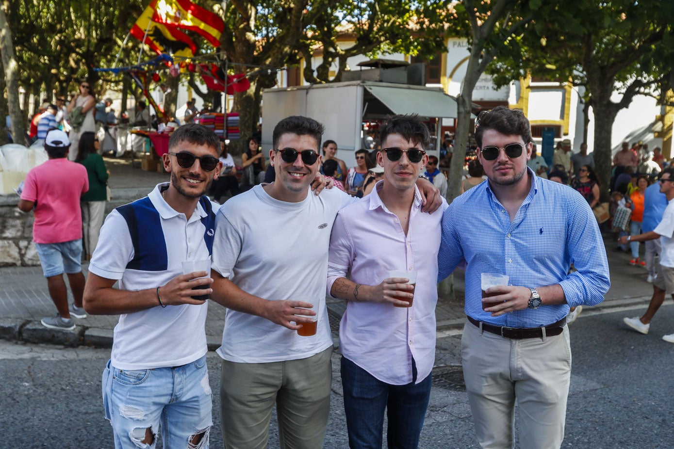 Pedro Zubillaga, Jesús Guillan, Iñigo Caparrós y David Llamosas.