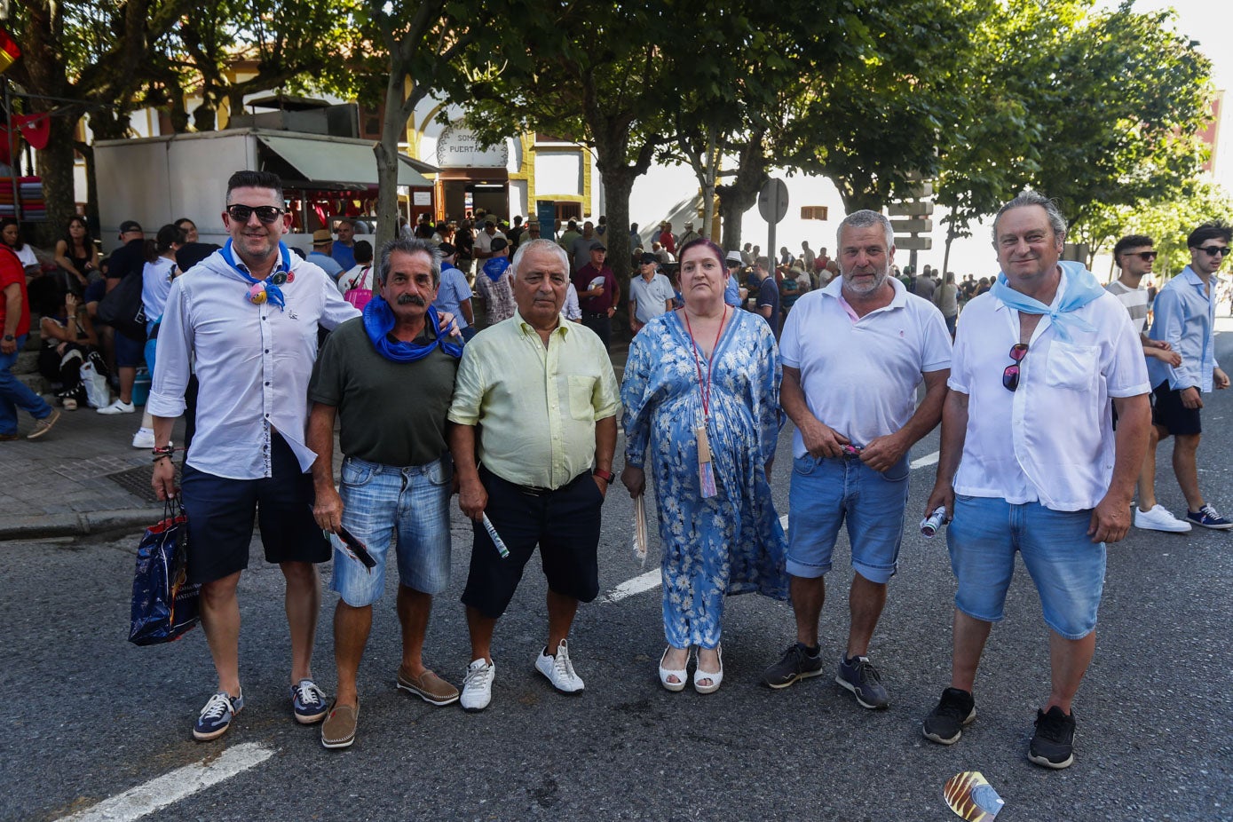 Marcos del Hoyo, José Antonio Torre, José H. Martín, Dori Gutiérrez, Toto Fernández y Migueluco Celador.