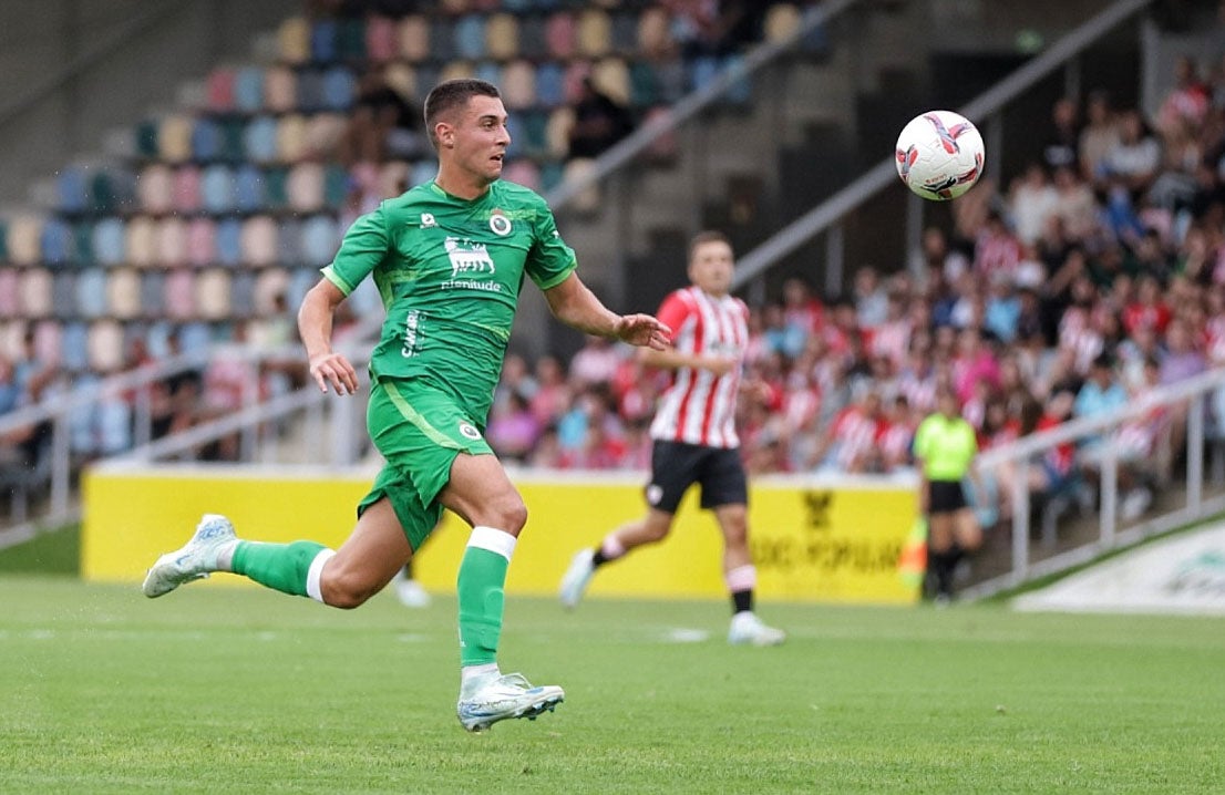 Karrikaburu fue titular ayer ante el Athletic.