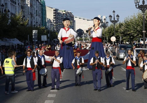 Imagen del pasacalles del año pasado