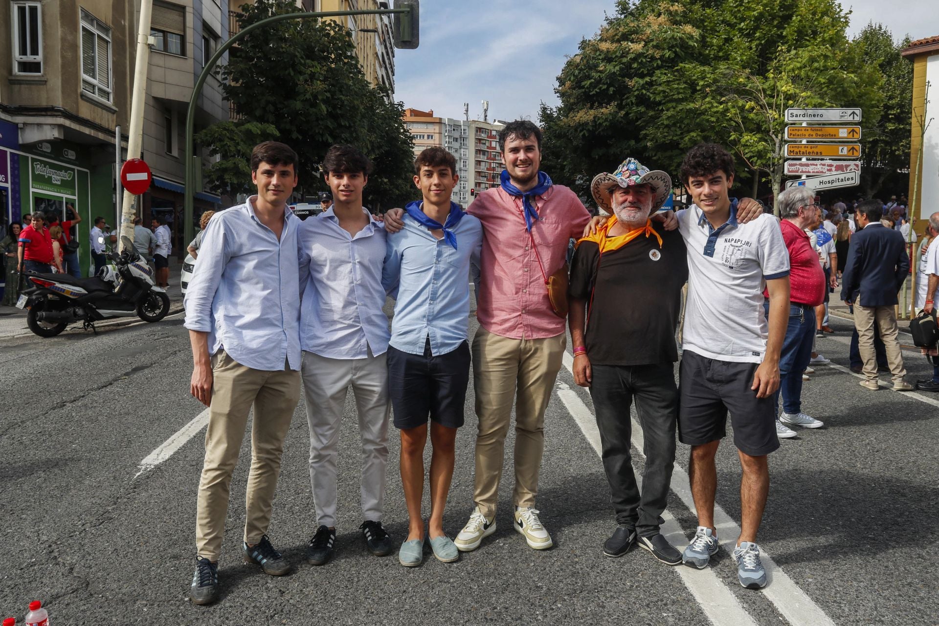 Álvaro Allés, Marcos Pérez, Luis San Miguel, Joel Sáiz, Paco López y Rodrigo Romero.