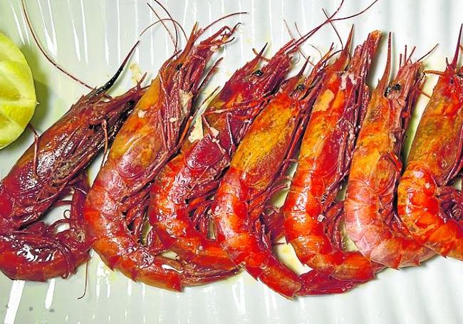 Carabineros flameados