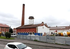 Obras de la primera fase del gran centro cultural de La Lechera, iniciadas en junio de 2023.