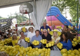 Desfile de famosos en los Limones Solidarios