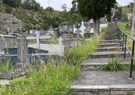 Estado en el que se encuentra el cementerio de La Cavada.