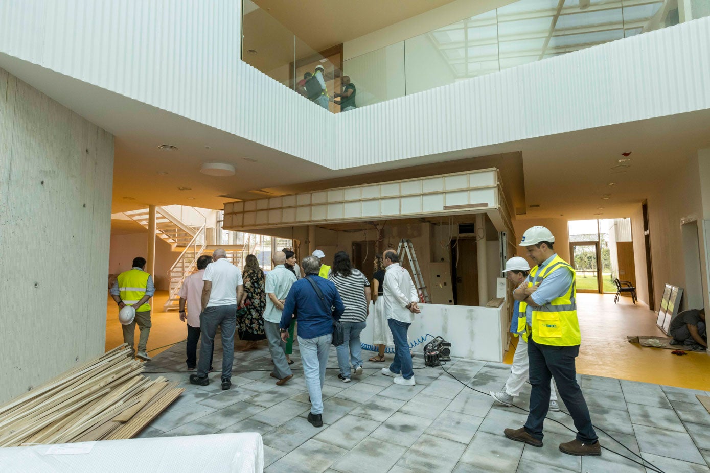 El centro cívico de Cueto ultima sus obras