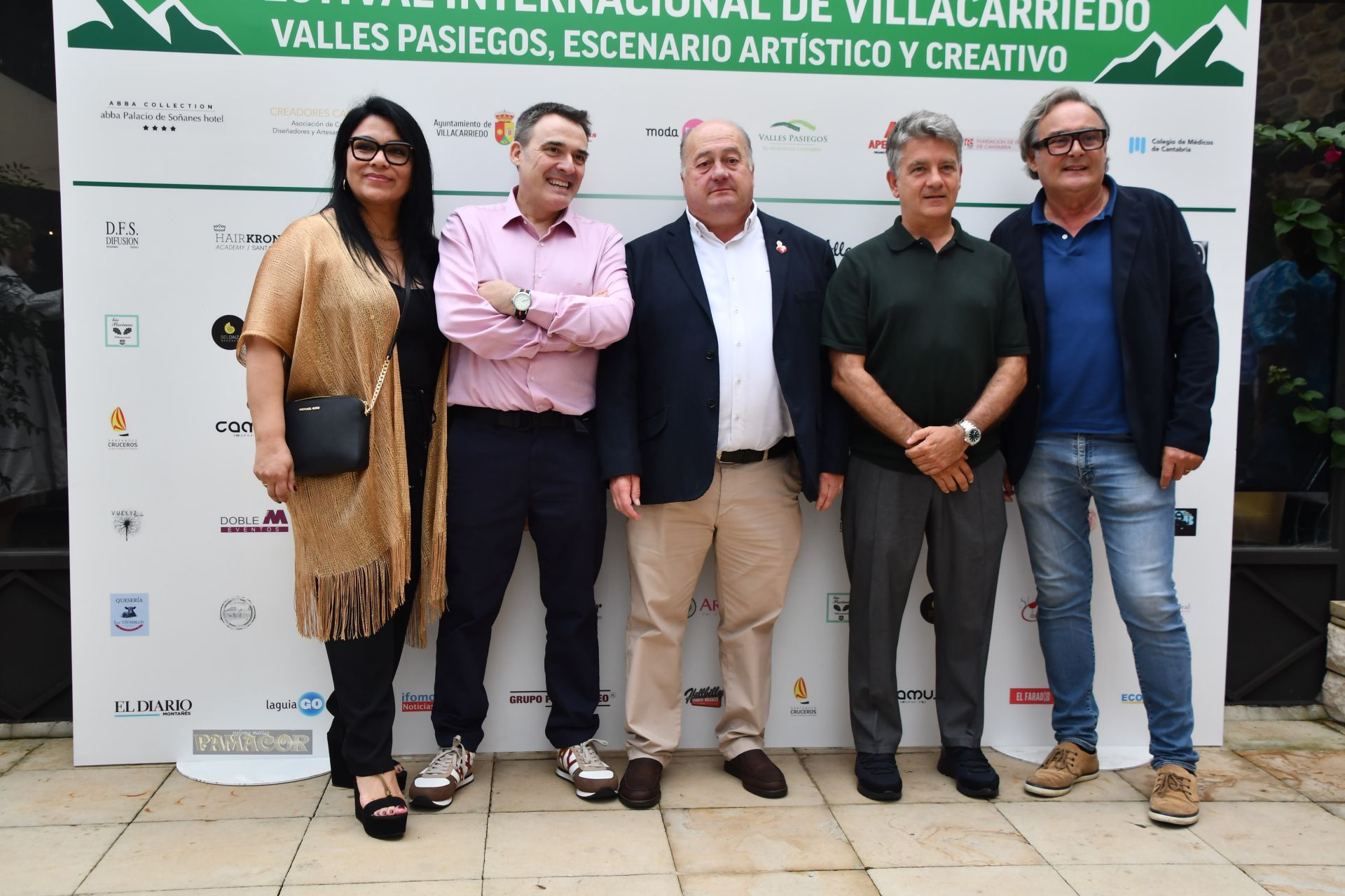 Patricia Handabaka, Alfredo Torrijos, Ángel Sainz, Cándido Cobo y Juan Carlos García