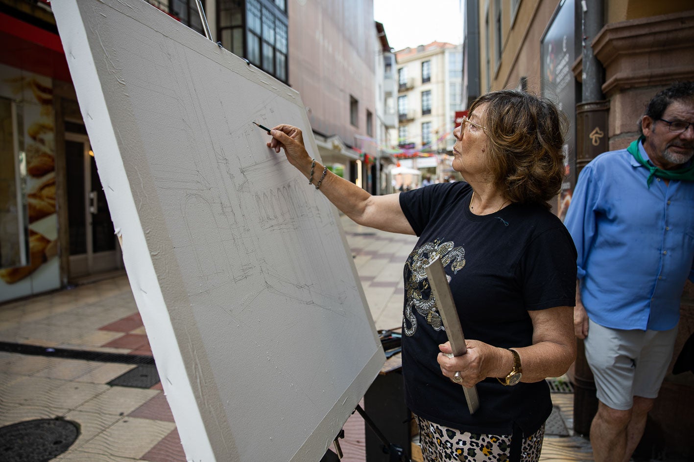 Las calles se han convertido en auténticas galerías de arte en directo.