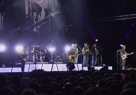 Hombres G repasó anoche sus grandes éxitos en La Lechera