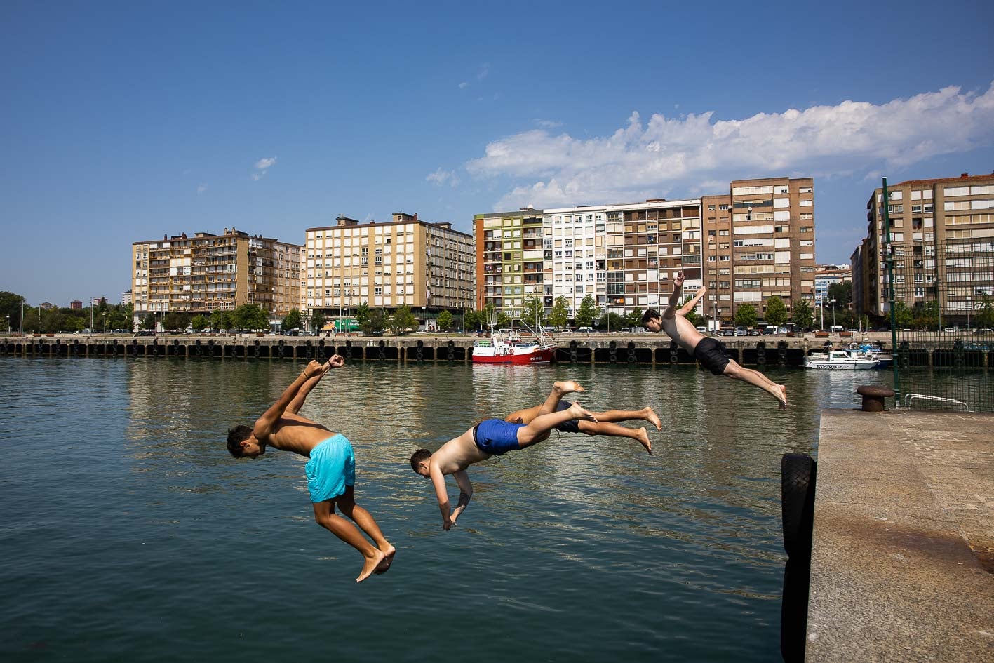 Cantabria se derrite a 40 grados