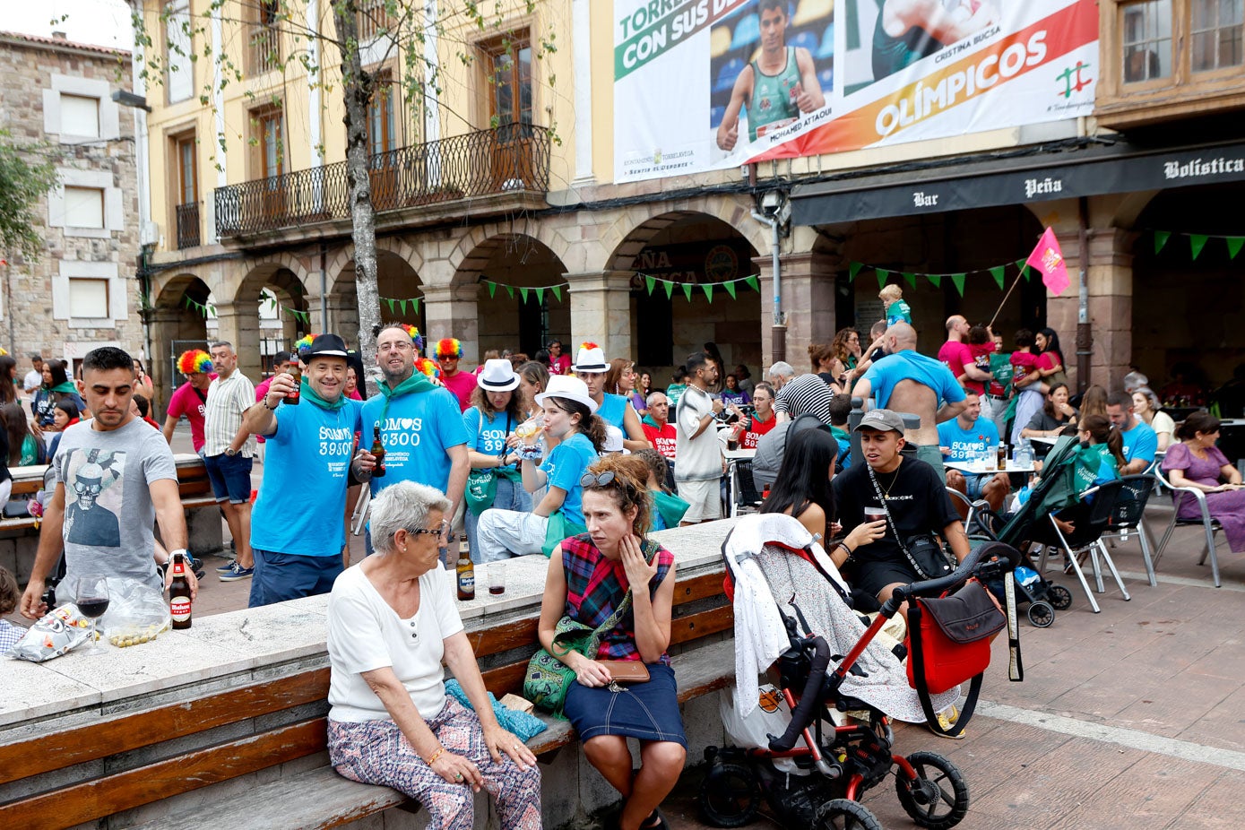 No por estar en familia y con niños deja de ser un buen plan; el 'terraceo' y el cuidado de los niños es compatible. 