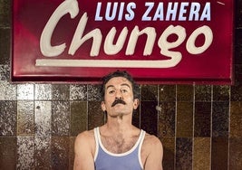 El actor gallego Luis Zahera presentará su espectáculo 'Chungo'.