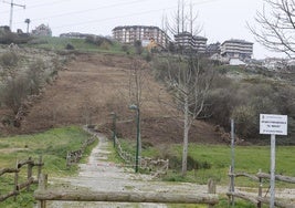 Área en la que está previsto construir el funicular.