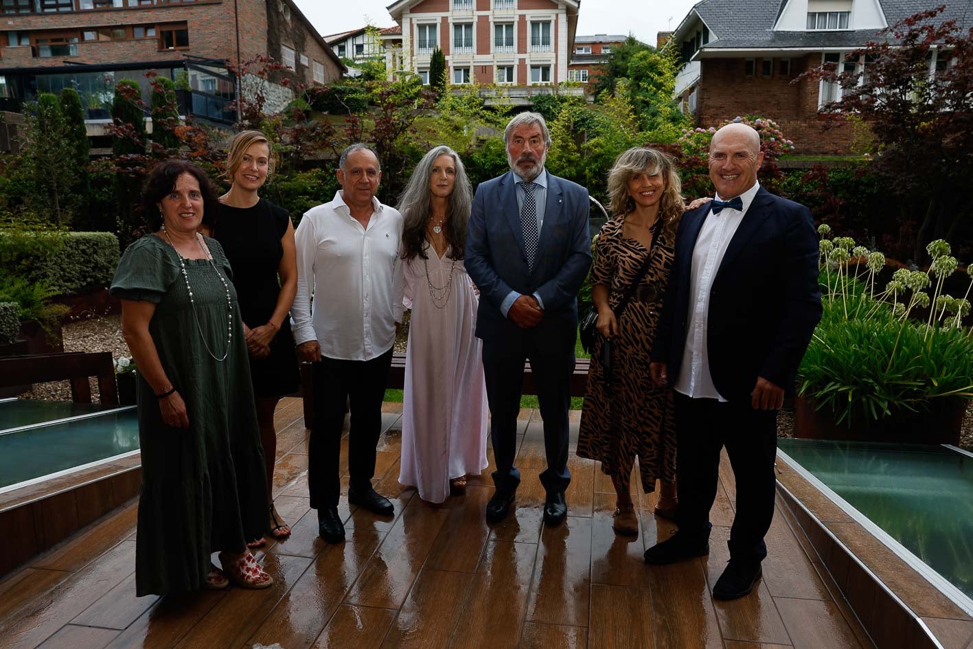 María Montero, Fátima López, Ricardo Bustamante, Rocío Montero, Fernando Fernández, Rosana Marcos y Rodolfo Montero.